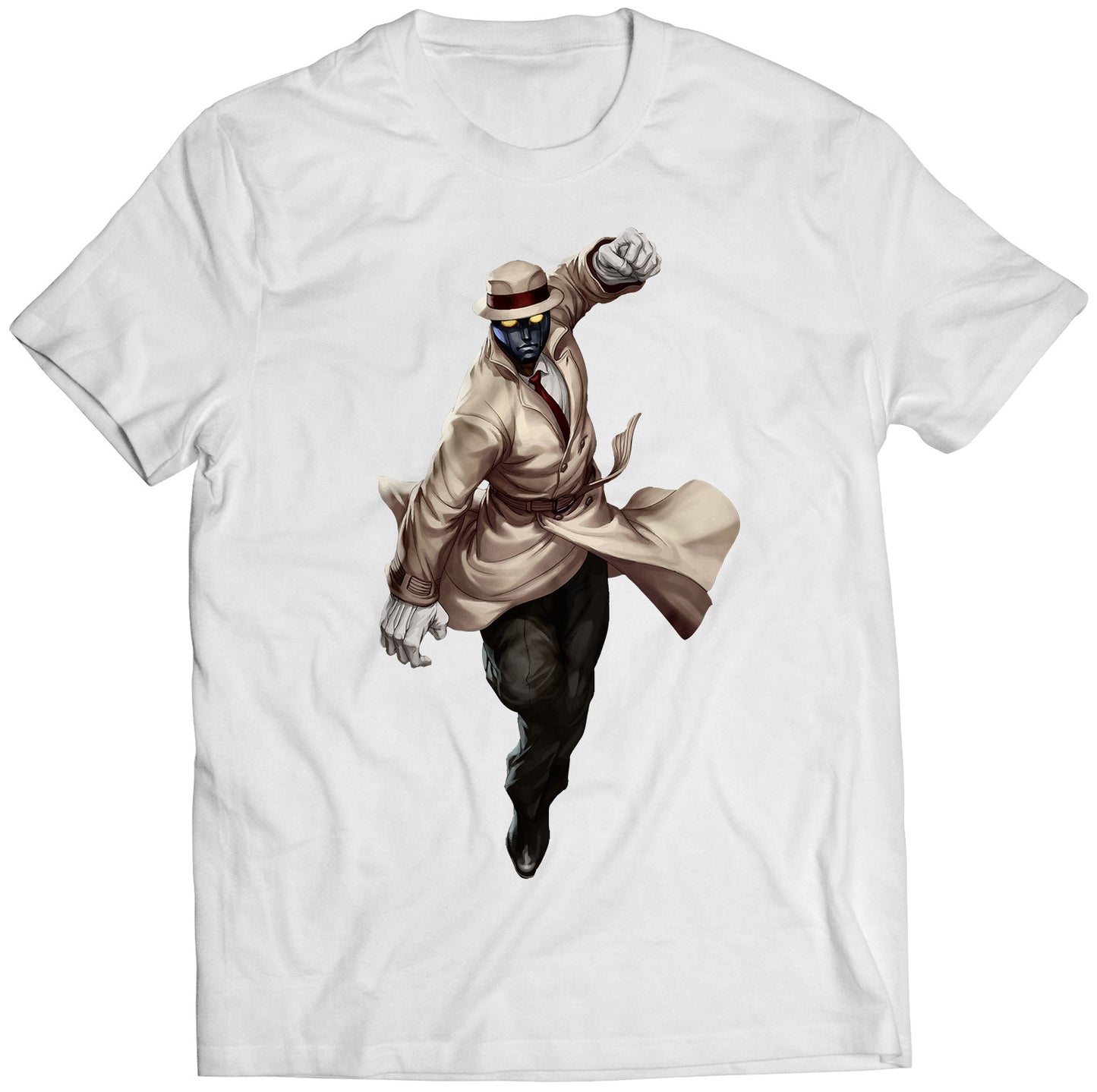 Q 3S Street Fighting 3rd Strike OE Online Edition Premium Unisex T-shirt (Vectorized Design)