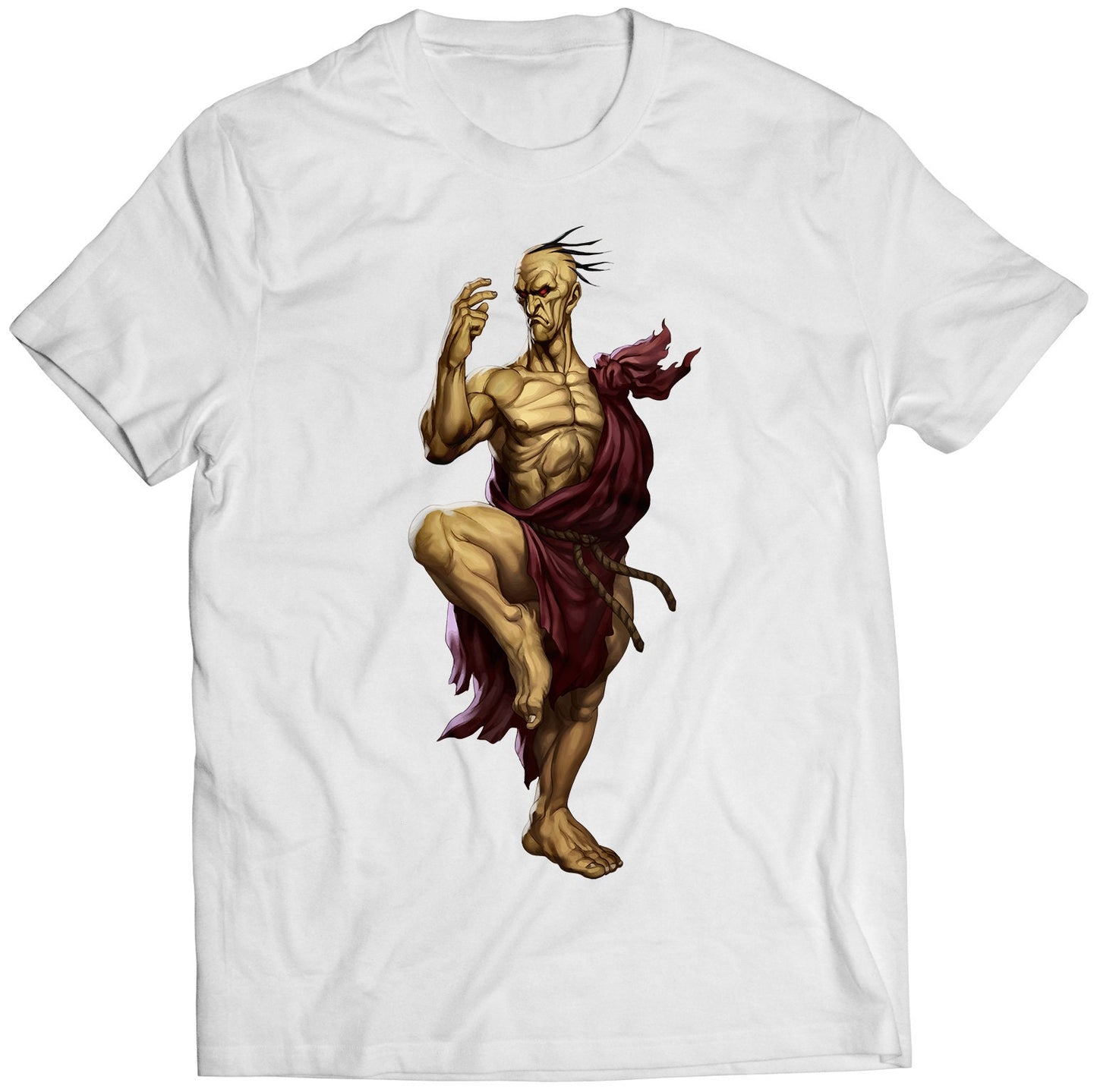 Oro 3S Street Fighting 3rd Strike OE Online Edition Premium Unisex T-shirt (Vectorized Design)