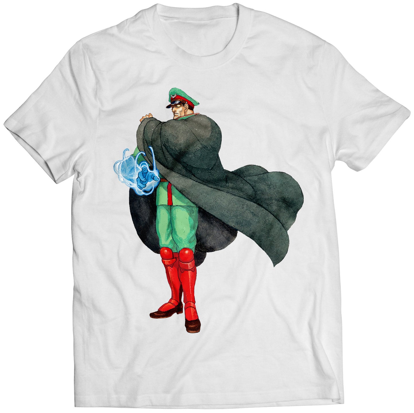 Dictator M Bison SF2 Champion Edition Premium Unisex T-shirt (Vectorized Design)