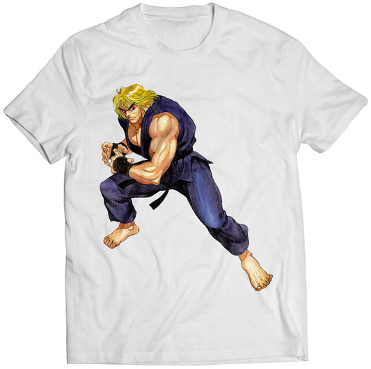 Ken SF2 Champion Edition Premium Unisex T-shirt (Vectorized Design)