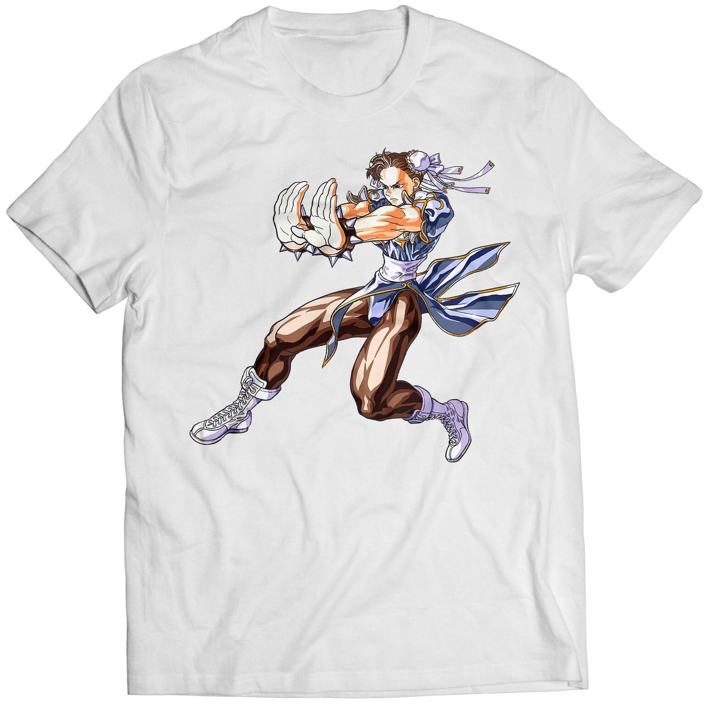 Chun Li Street Fighting 2 Turbo Hyper Fighting Premium Unisex T-shirt (Vectorized Design)