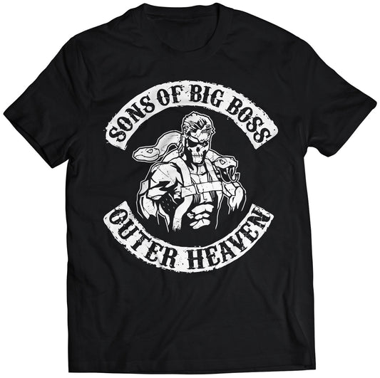 Sons Of Big Boss MGS Outer Heaven Premium Unisex T-shirt (Vectorized Design)