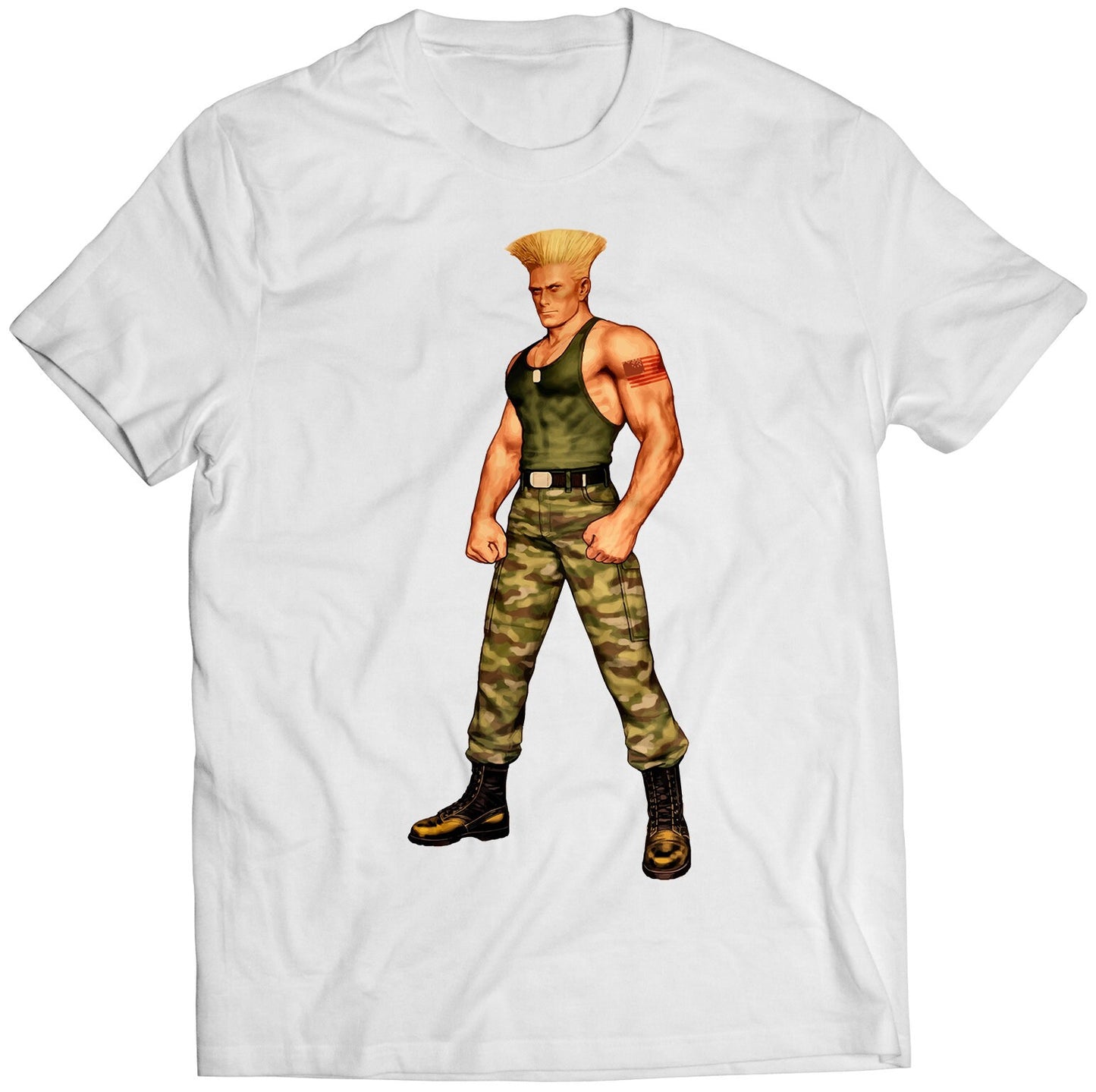 Guile CVS1 Premium Unisex T-shirt (Vectorized Design)