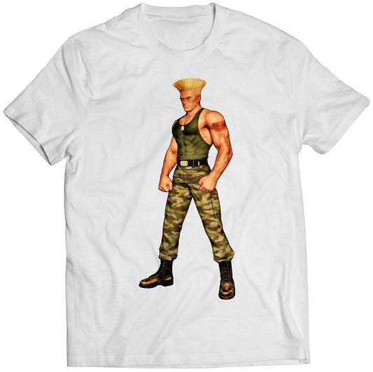 Guile CVS1 Premium Unisex T-shirt (Vectorized Design)