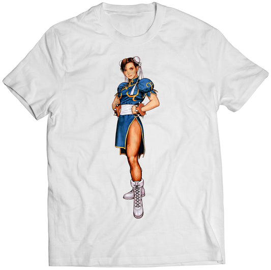 Chun Li CVS1 Premium Unisex T-shirt (Vectorized Design)