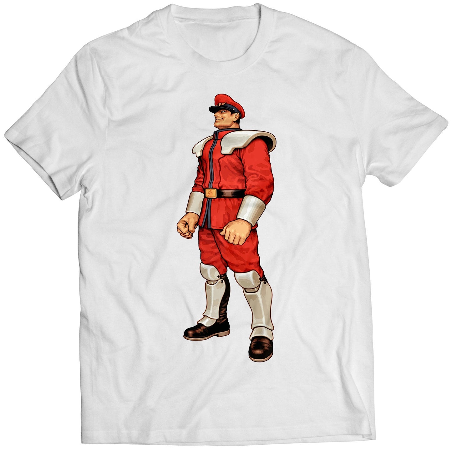 Dictator M Bison CVS1 Premium Unisex T-shirt (Vectorized Design)