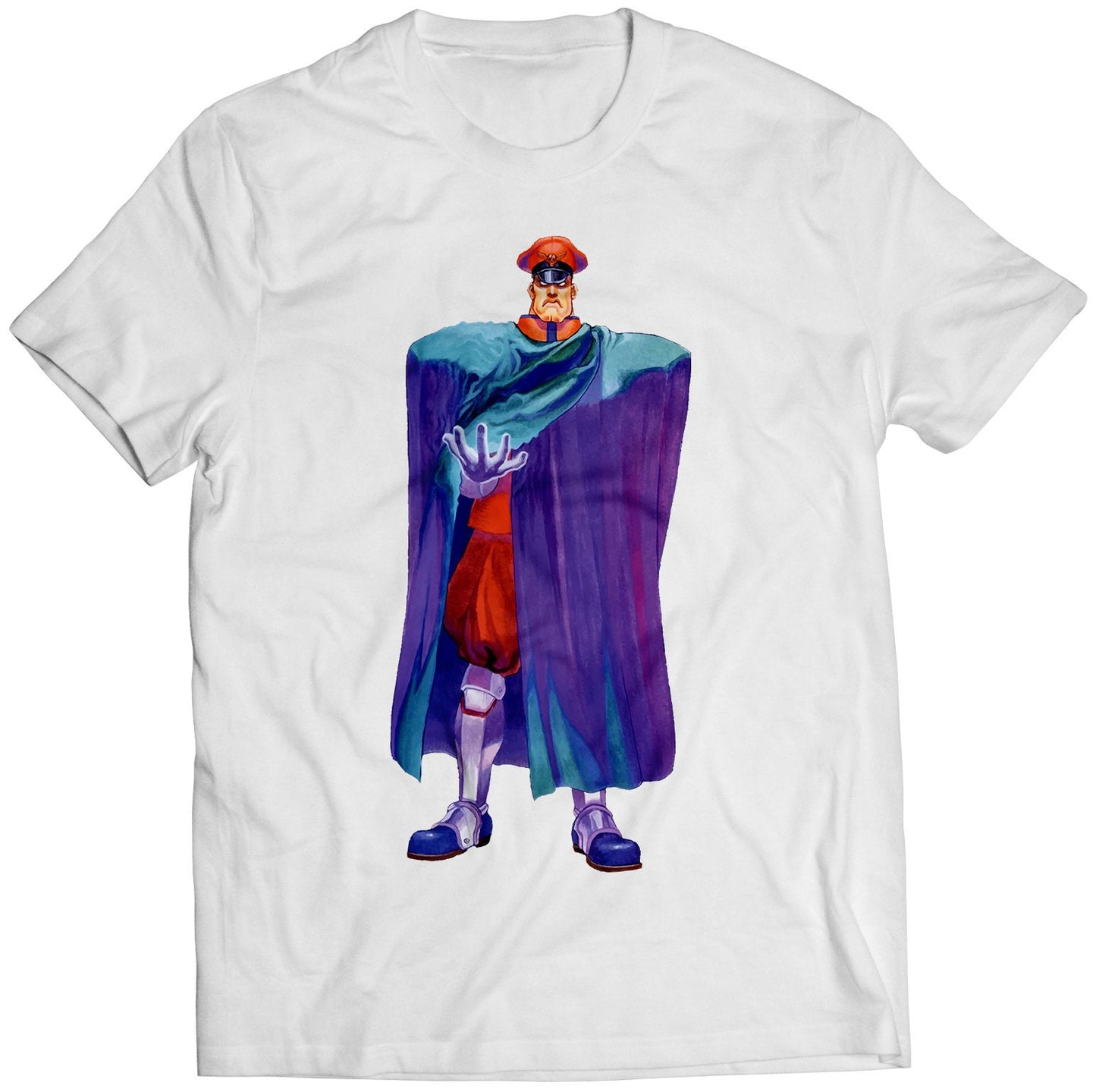 M Bison Dictator Super Street Fighter 2 Turbo Premium Unisex T-shirt (Vectorized Design)