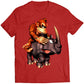 DK Riding Rambi Premium Unisex T-shirt (Vectorized Design)