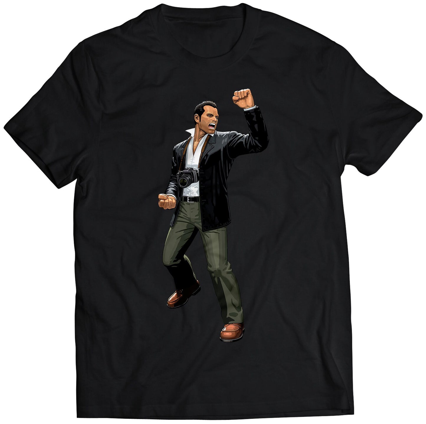 Frank West TVC Premium Unisex T-shirt (Vectorized Design)