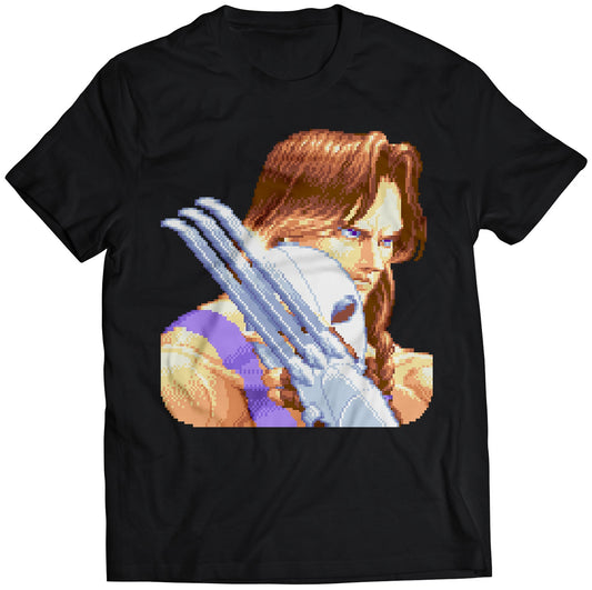 Vega Claw Portrait Super Street Fighting 2 Turbo Premium Unisex T-shirt.