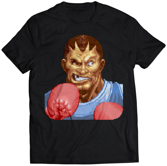 Balrog Boxer Portrait Super Street Fighter 2 Turbo Premium Unisex T-shirt.