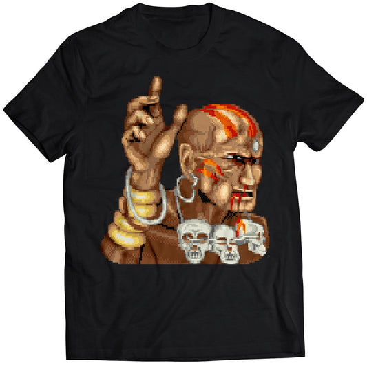 Dhalsim Defeated Portrait SF2 Premium Unisex T-shirt.