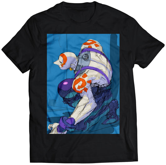 Necro Sketch SF III: New Generation Premium Unisex T-shirt (Vectorized Design)