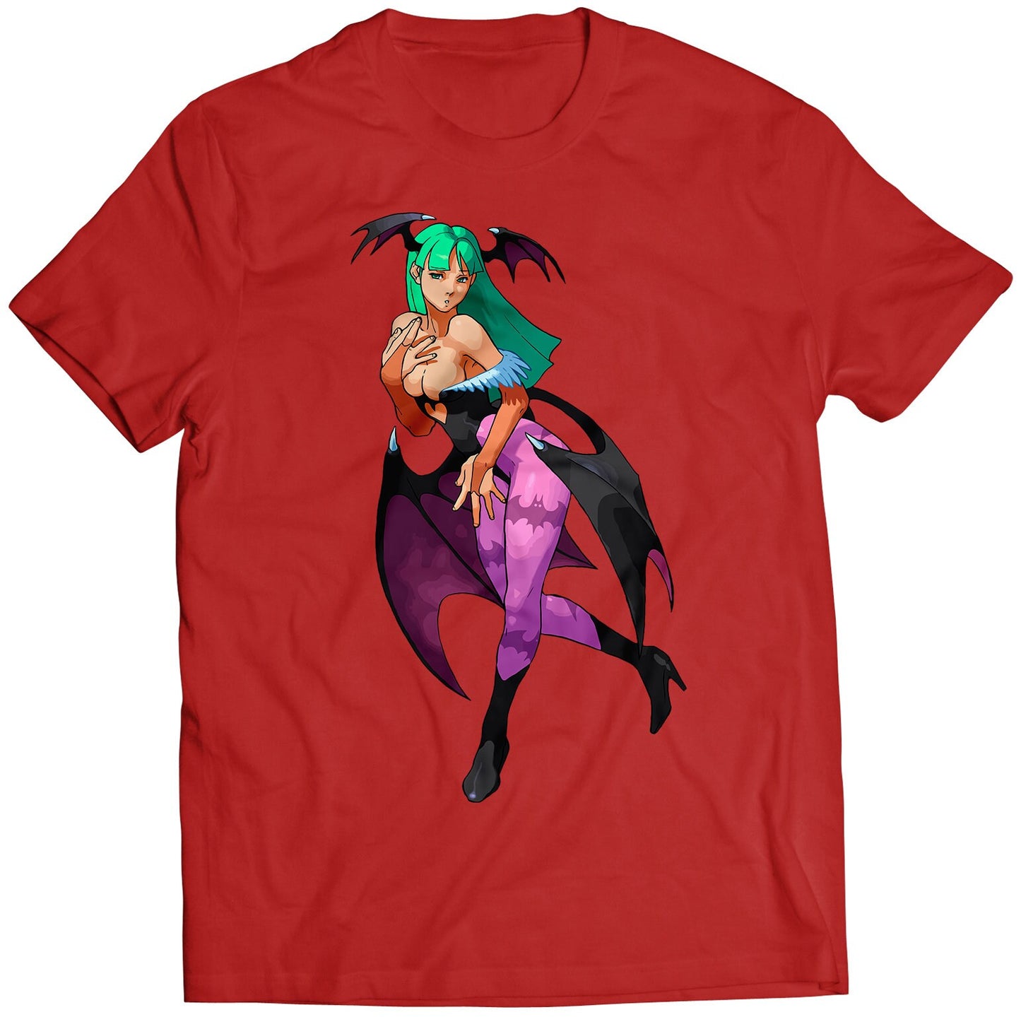 Morrigan Vampire Daarkstalkers Premium Unisex T-shirt (Vectorized Design)