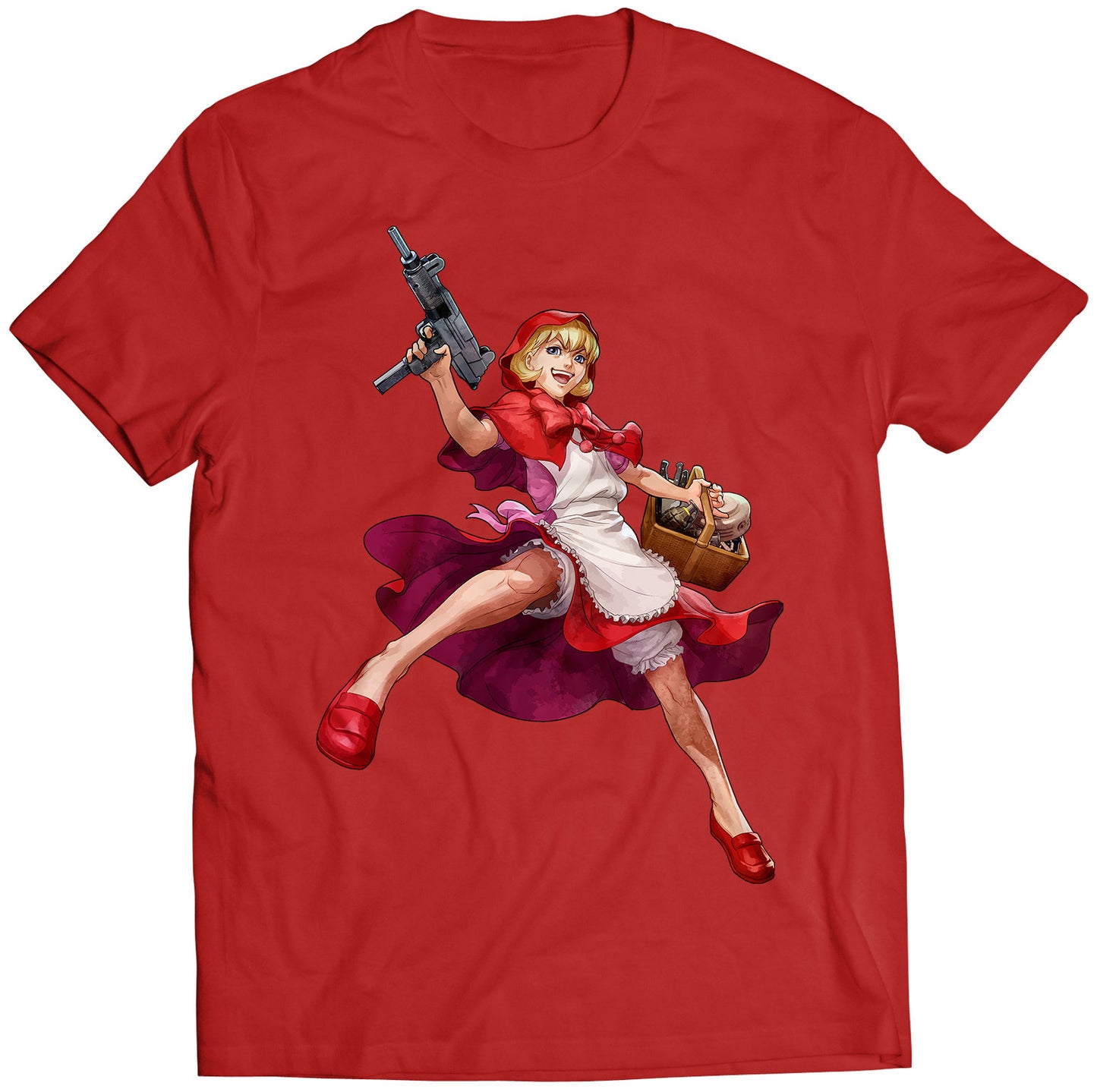 Baby Bonnie BB Hood Bulletta Vampire Revival Premium Unisex T-shirt (Vectorized Design)