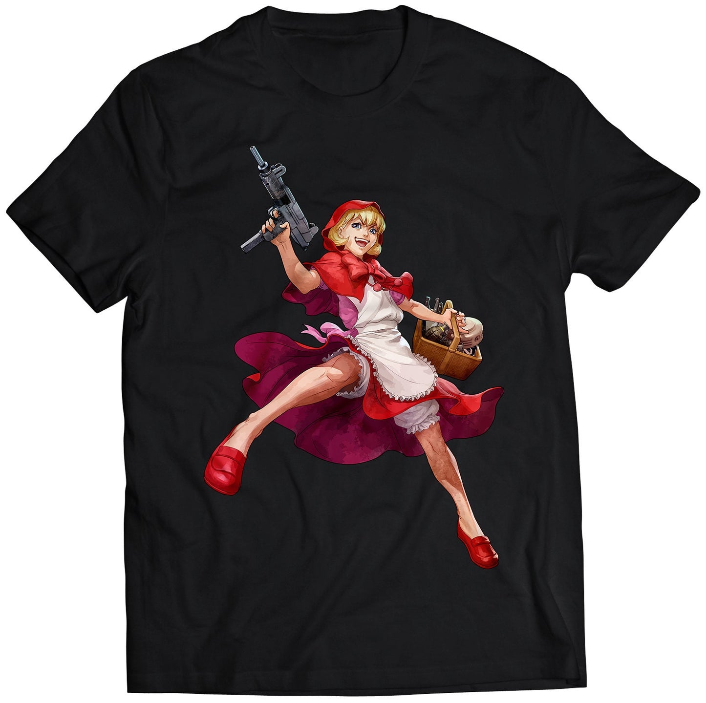 Baby Bonnie BB Hood Bulletta Vampire Revival Premium Unisex T-shirt (Vectorized Design)