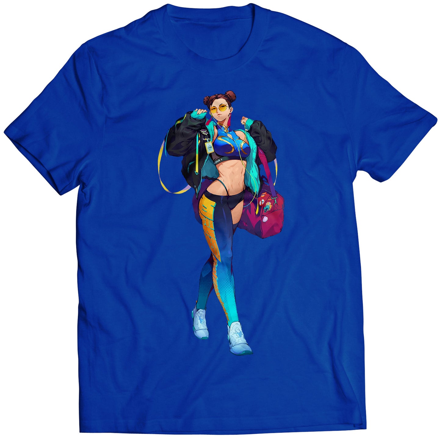 Chun Li Musical Fighter Premium Unisex T-shirt (Vectorized Design)