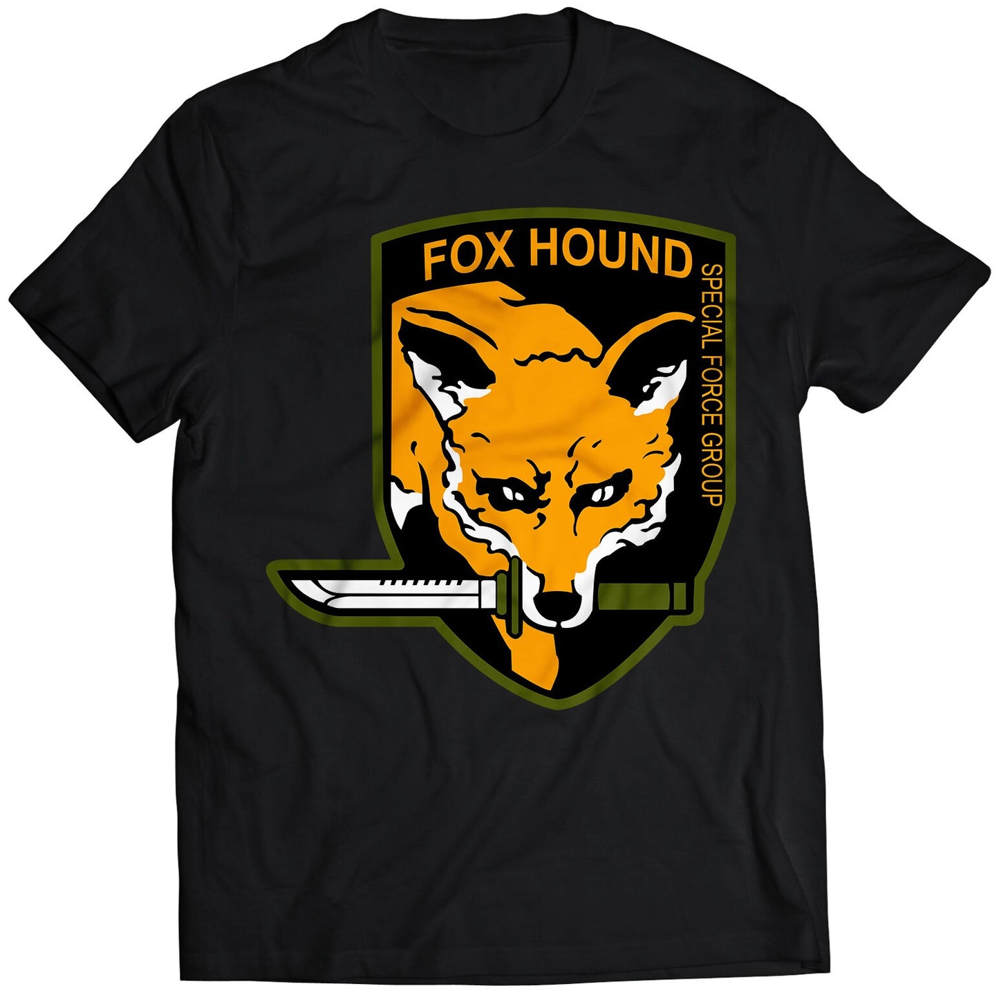 MGS Foxhound Special Force Group Premium Unisex T-shirt (Vectorized Design)