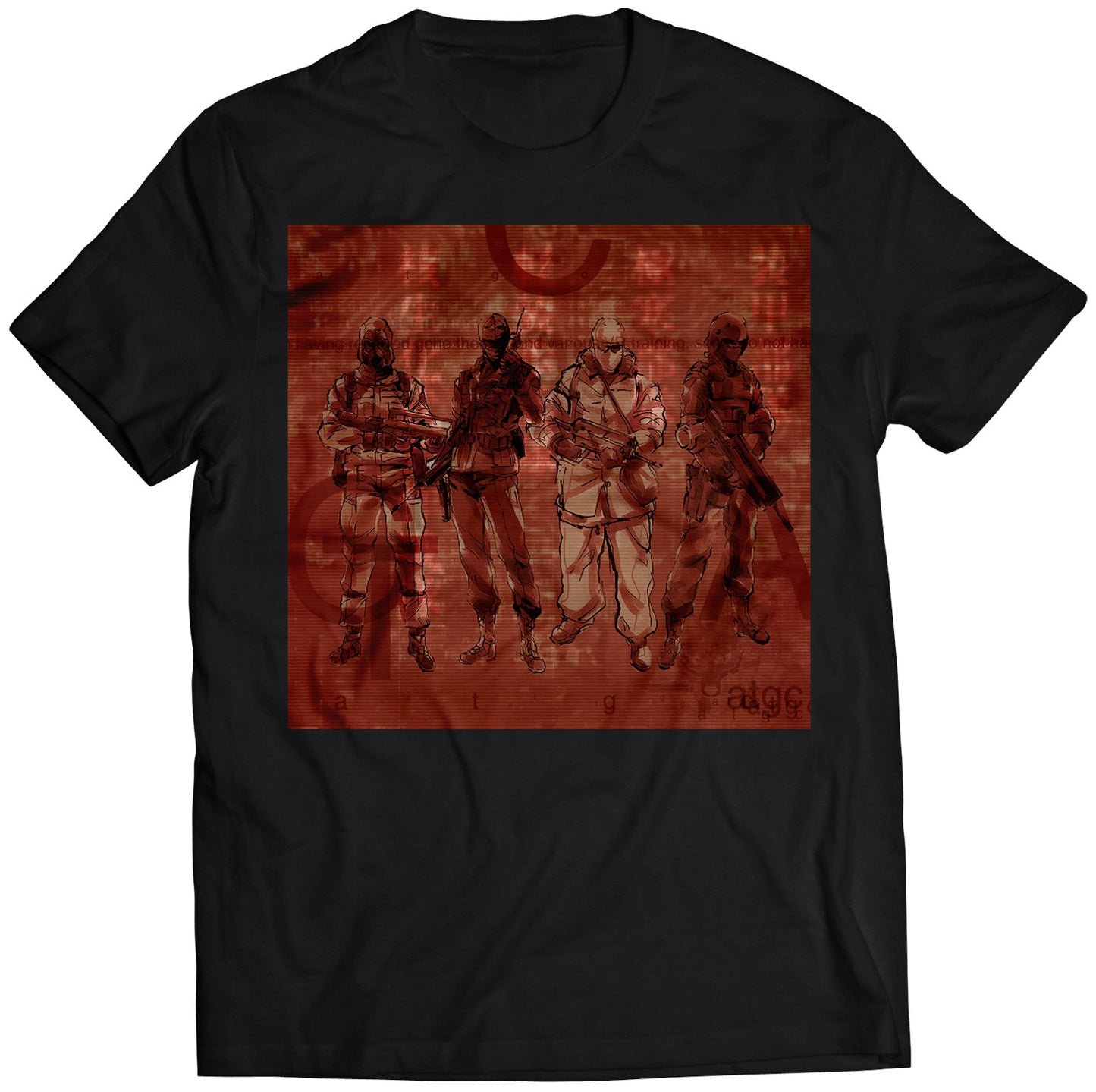 Genome Soldiers MGS Premium Unisex T-shirt (Vectorized Design)