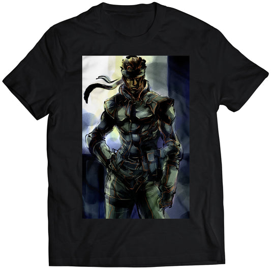 MGS Snake V1 Premium Unisex T-shirt (Vectorized Design)