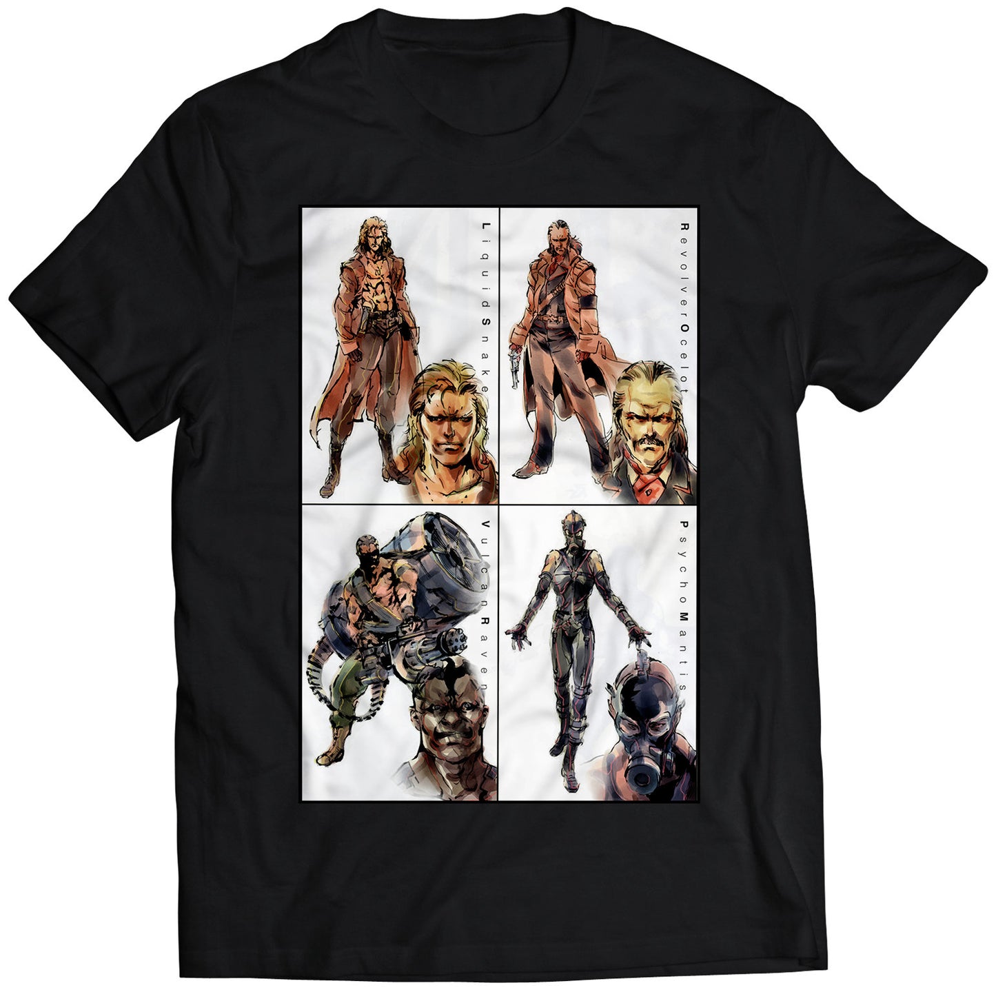 MGS Profile V4 Premium Unisex T-shirt (Vectorized Design)