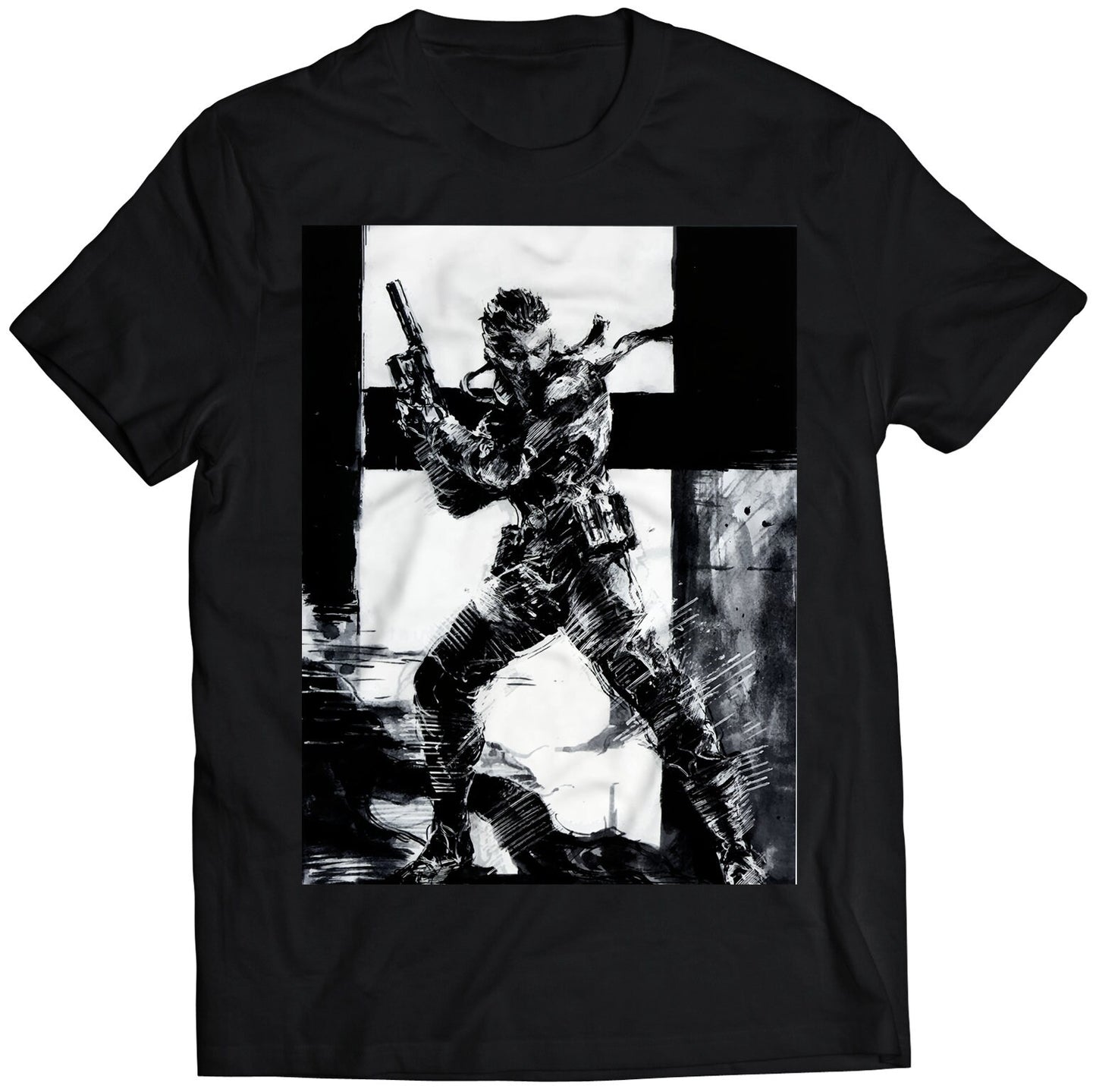 MGS Snake V2 Premium Unisex T-shirt (Vectorized Design)