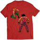 Alex VS Hugo SF3 2nd Impact Premium Unisex T-shirt (Vectorized Design)