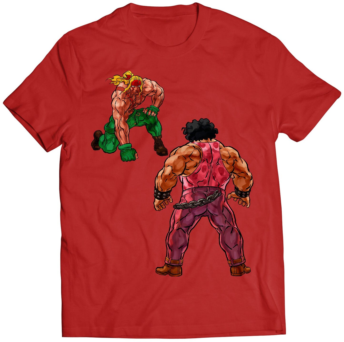 Alex VS Hugo SF3 2nd Impact Premium Unisex T-shirt (Vectorized Design)