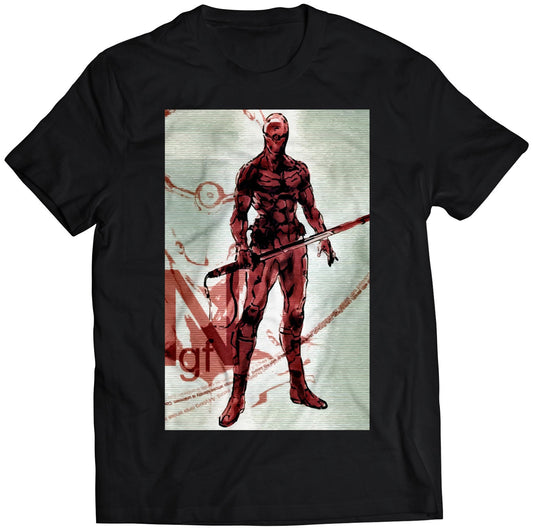 Cyborg ninja MGS1 MGS Premium Unisex T-shirt (Vectorized Design)