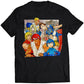 Ryu vs Mega Boy Arcade Premium Unisex T-shirt (Vectorized Design)