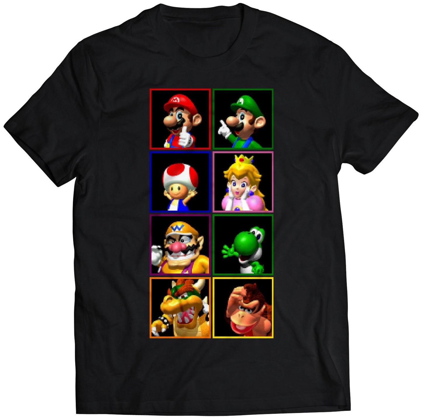 MK64 Character Picked Premium Unisex T-shirt.
