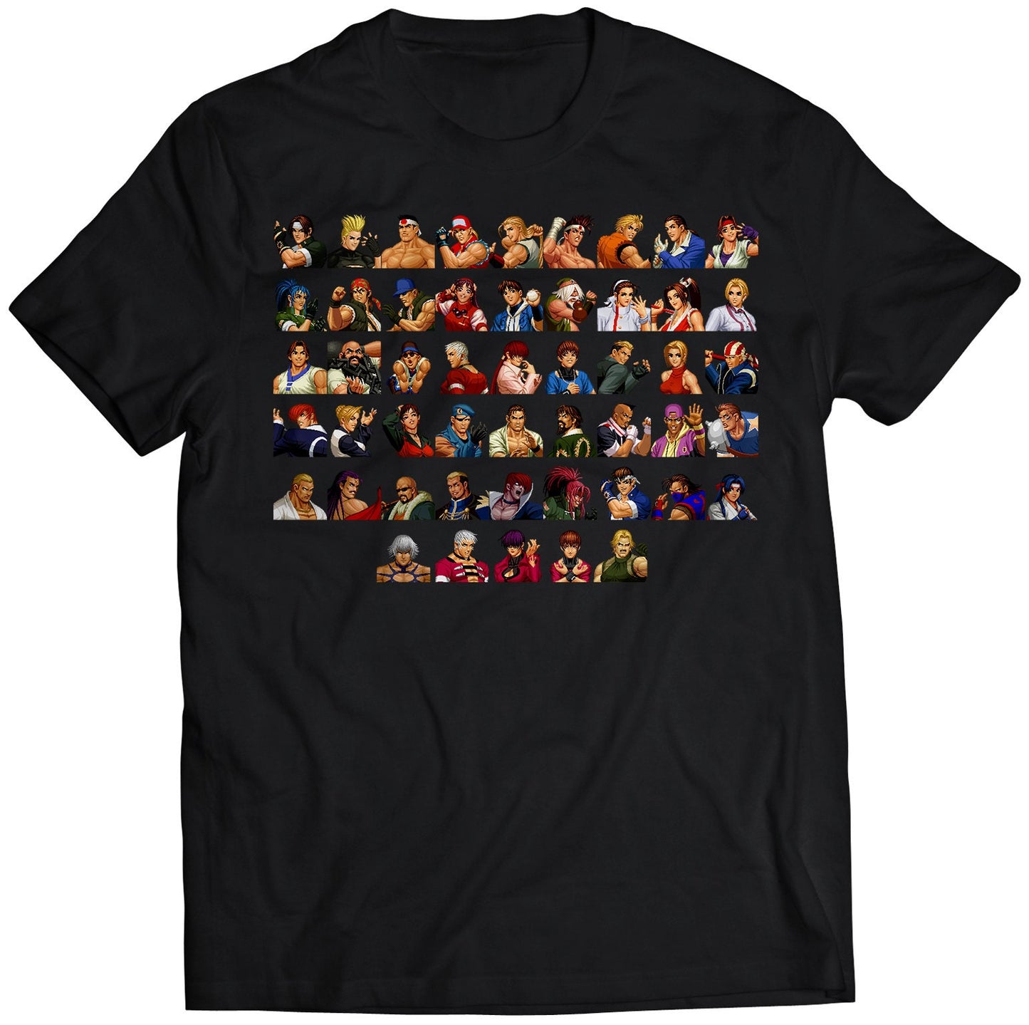 KOF98 Character Select Premium Unisex T-shirt.