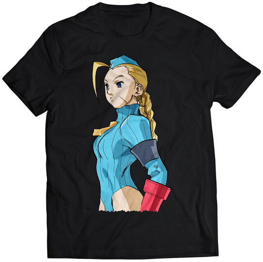 Cammy Alpha 3 Portrait Premium Unisex T-shirt (Vectorized Design)