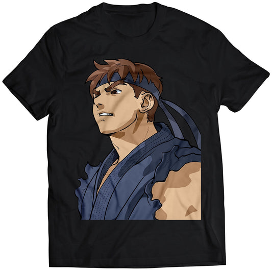 Evil Ryu Alpha 3 Portrait Premium Unisex T-shirt (Vectorized Design)