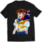 Sakura Alpha 3 Portrait Premium Unisex T-shirt (Vectorized Design)