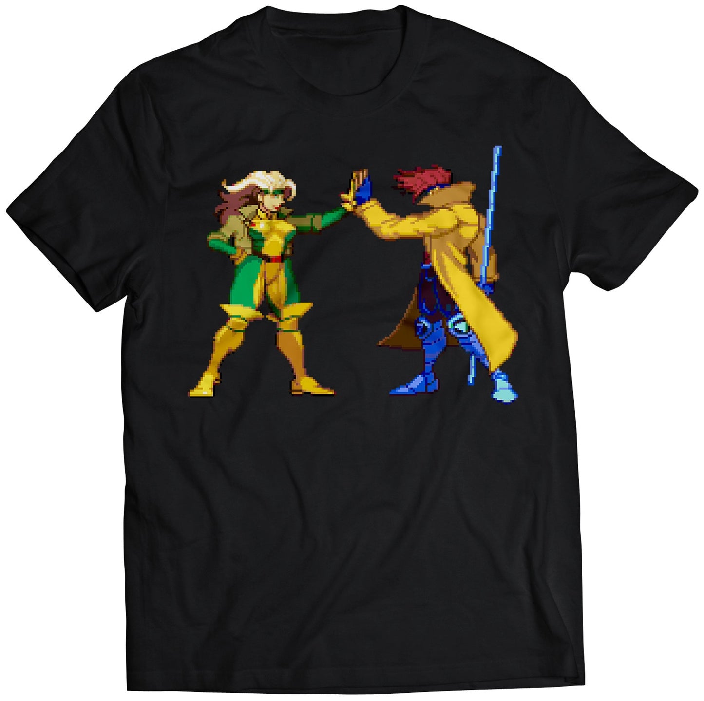 Gambit & Rogue Hi5 XMVSF Premium Unisex T-shirt.