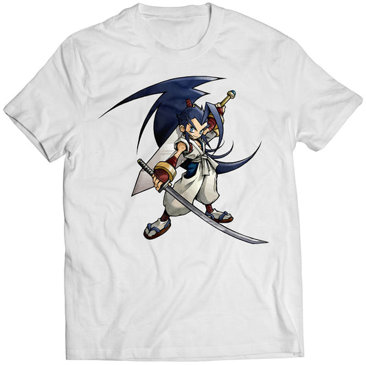 Brave Samurai Premium Unisex T-shirt V1 (Vectorized Design)