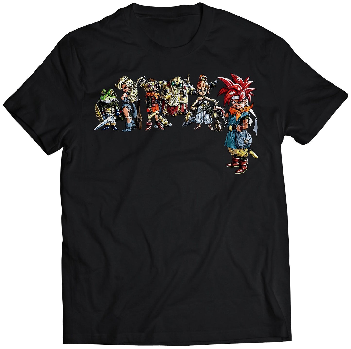 Chr0n0 Trigger Japanese Snes Cover Premium Unisex T-shirt(Vectorized Design)