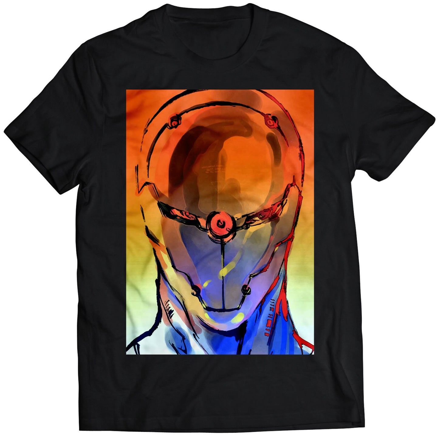 Gray Fox Frank Jaeger Cyborg Ninja MGS Premium Unisex T-shirt (Vectorized Design)