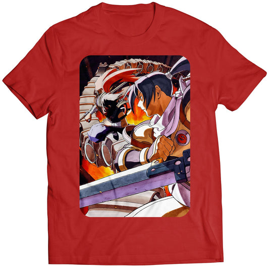 Str!der Arcade Flyer V2 Premium Unisex T-shirt (Vectorized Design)