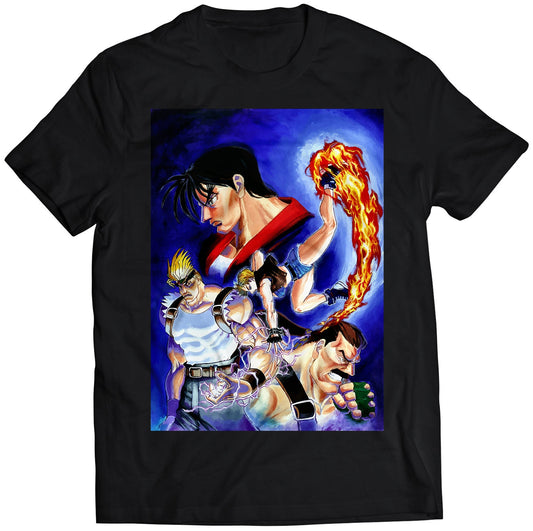 Final Fight 3 Flyer Premium Unisex T-shirt (Vectorized Design)