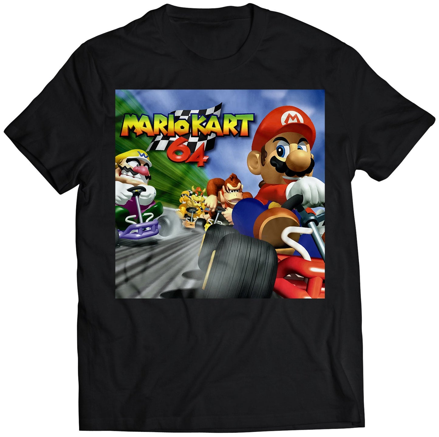 MK64 Premium Unisex T-shirt (Vectorized Design)