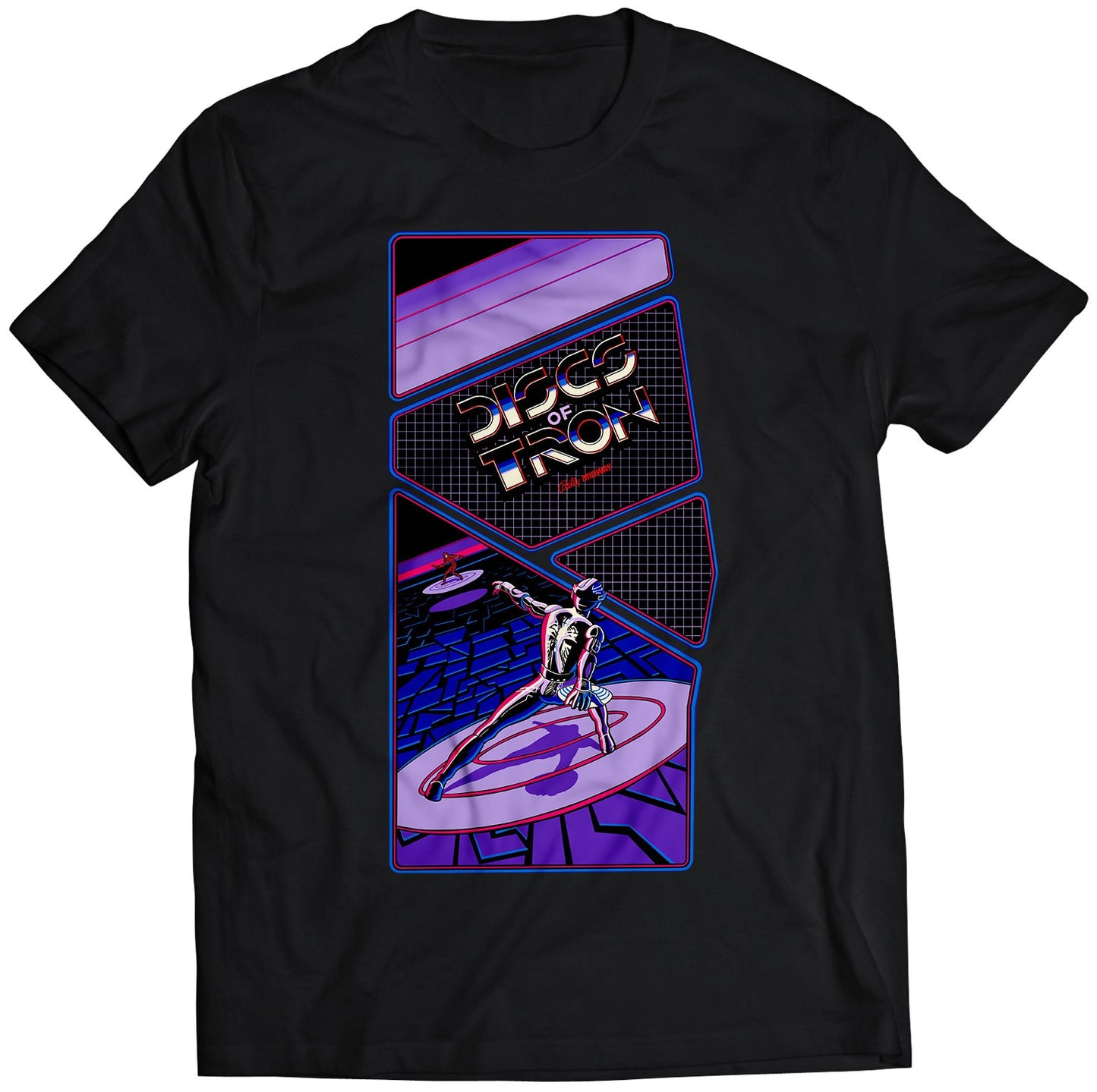 Tr0n Arcade Premium Unisex T-shirt (Vectorized Design)