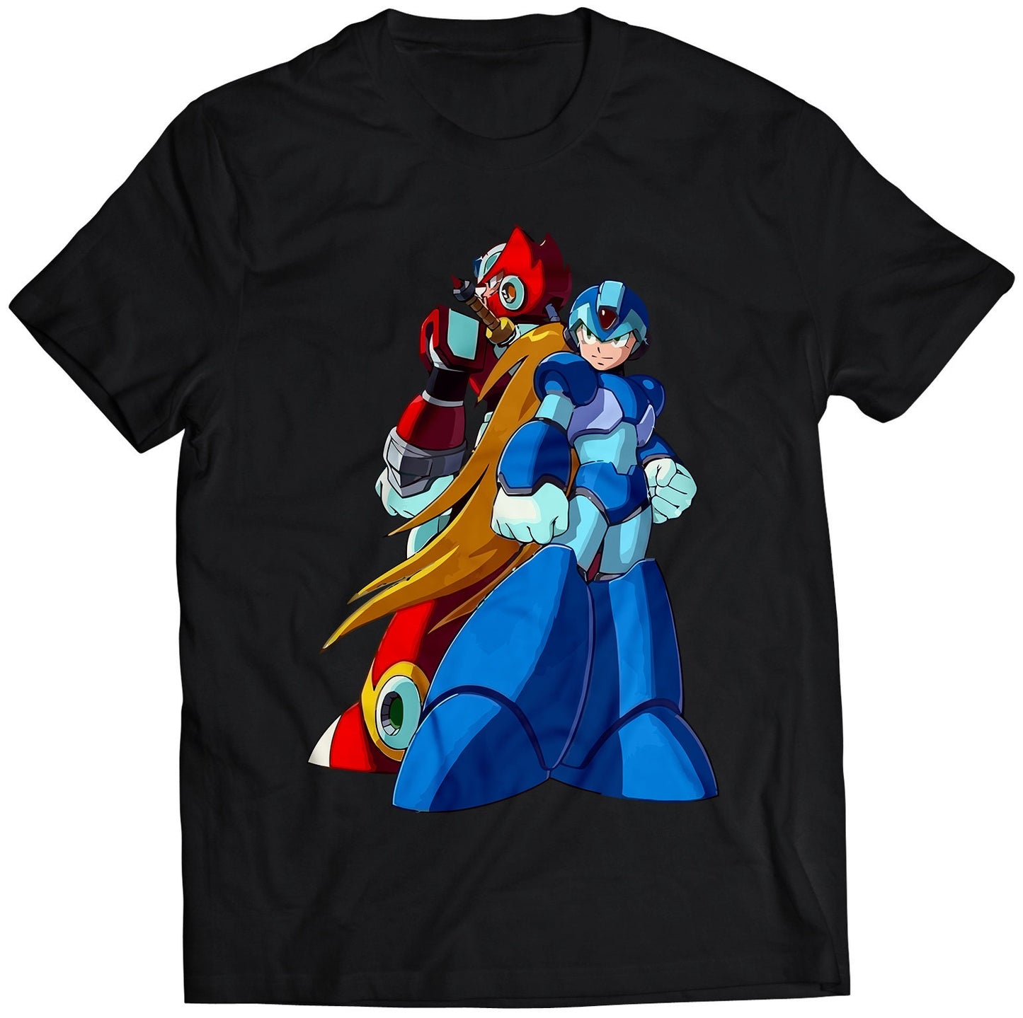 Rockman Mega Boy X Zero Premium Unisex T-shirt (Vectorized Design)