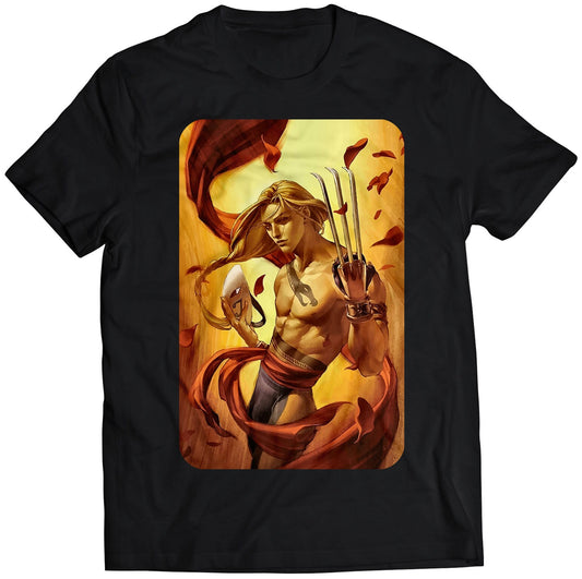 Vega Balrog Street Fighting Comic Premium Unisex T-shirt (Vectorized Design)