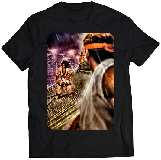 Ryu VS Haohmaru CVS2 CVS2 Japanese Cover Premium Unisex T-shirt.