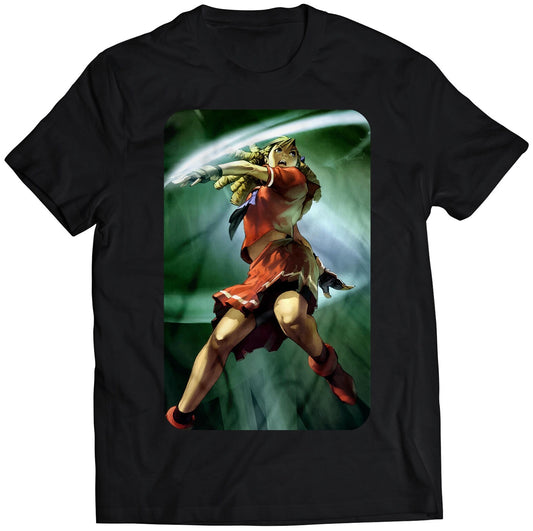 Karin Street Fighting Comic Premium Unisex T-shirt (Vectorized Design)