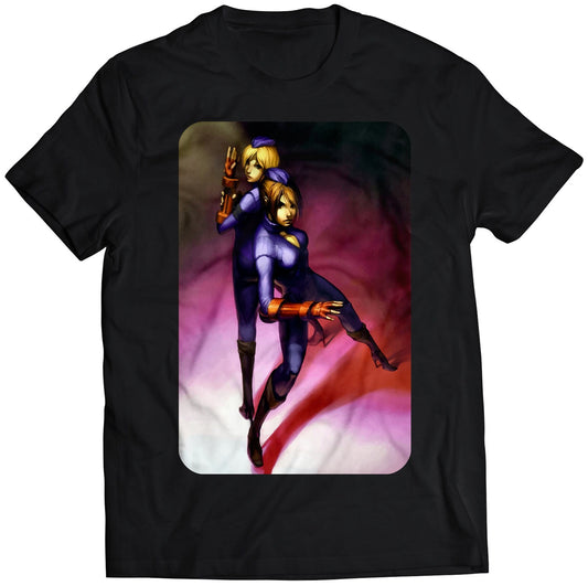 Juli Juni Street Fighting Comic Premium Unisex T-shirt (Vectorized Design)
