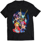 Vampire Daarkstalkers Arcade Flyer V1 Premium Unisex T-shirt (Vectorized Design)