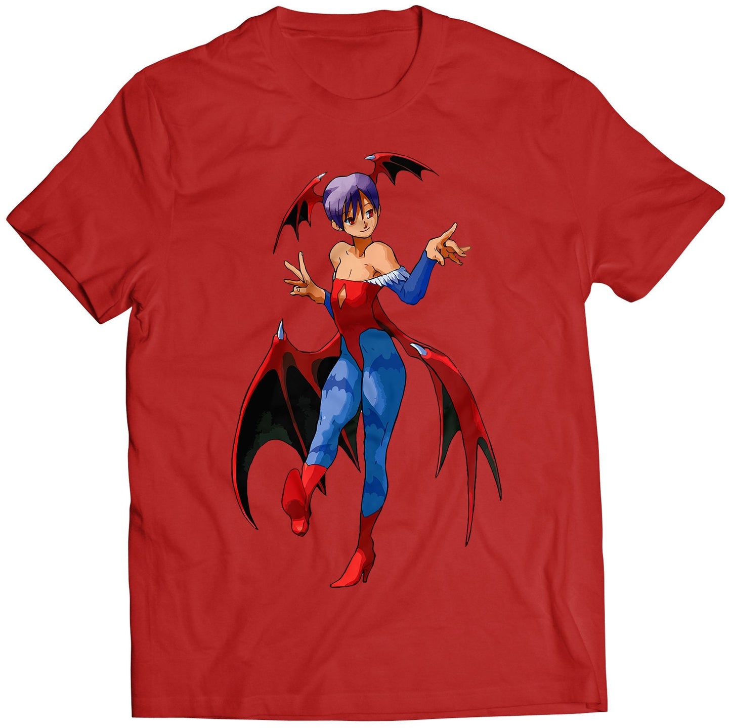 Lilith Vampire Daarkstalkers Premium Unisex T-shirt (Vectorized Design)